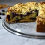 lemon blueberry cake with crumble