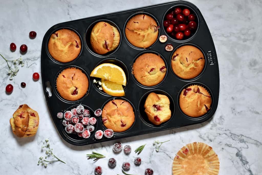 cranberry and orange muffin recipe