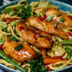 chicken stir fry noodles