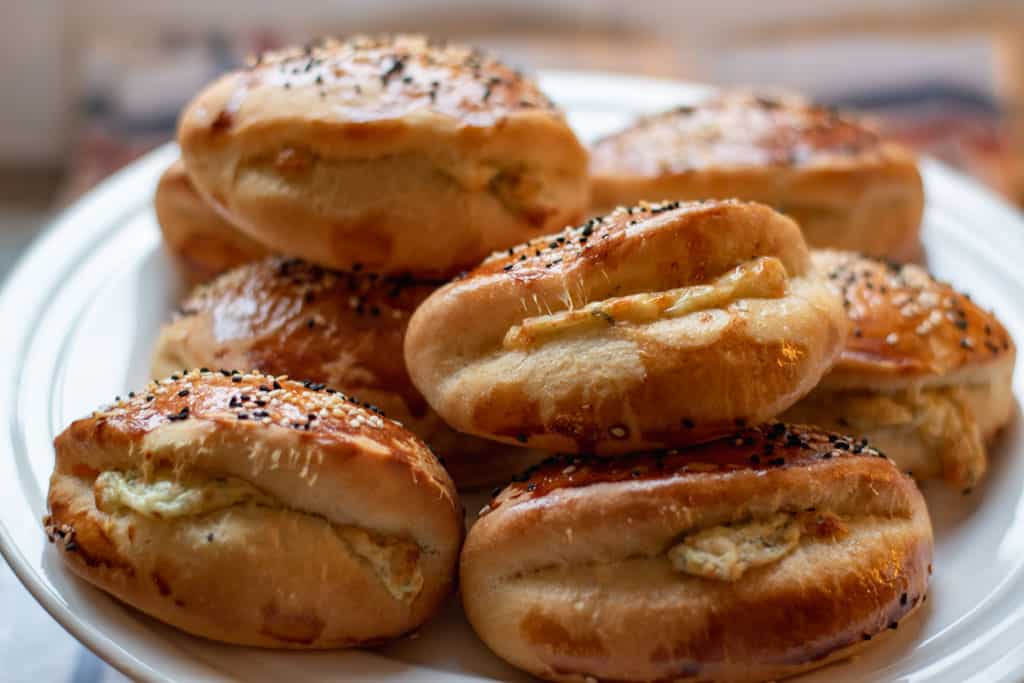 feta cheese Turkish pogaca recipe