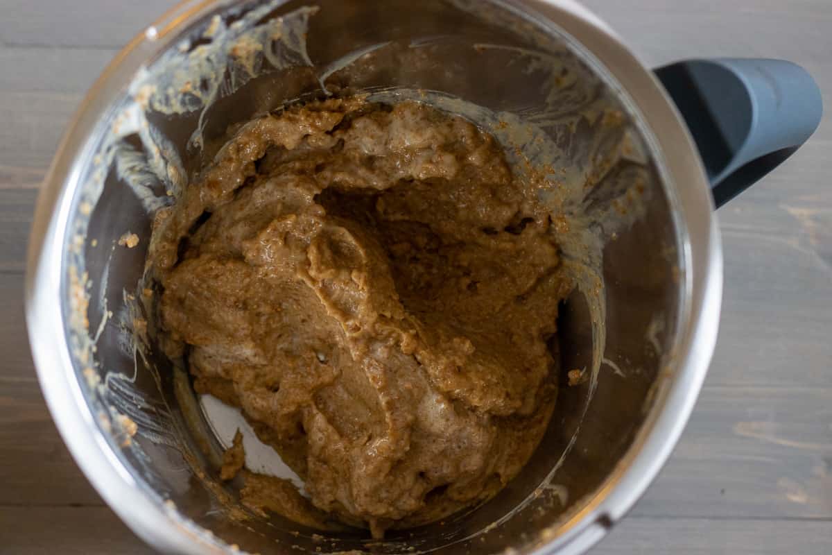 dried figs are turned into a purée