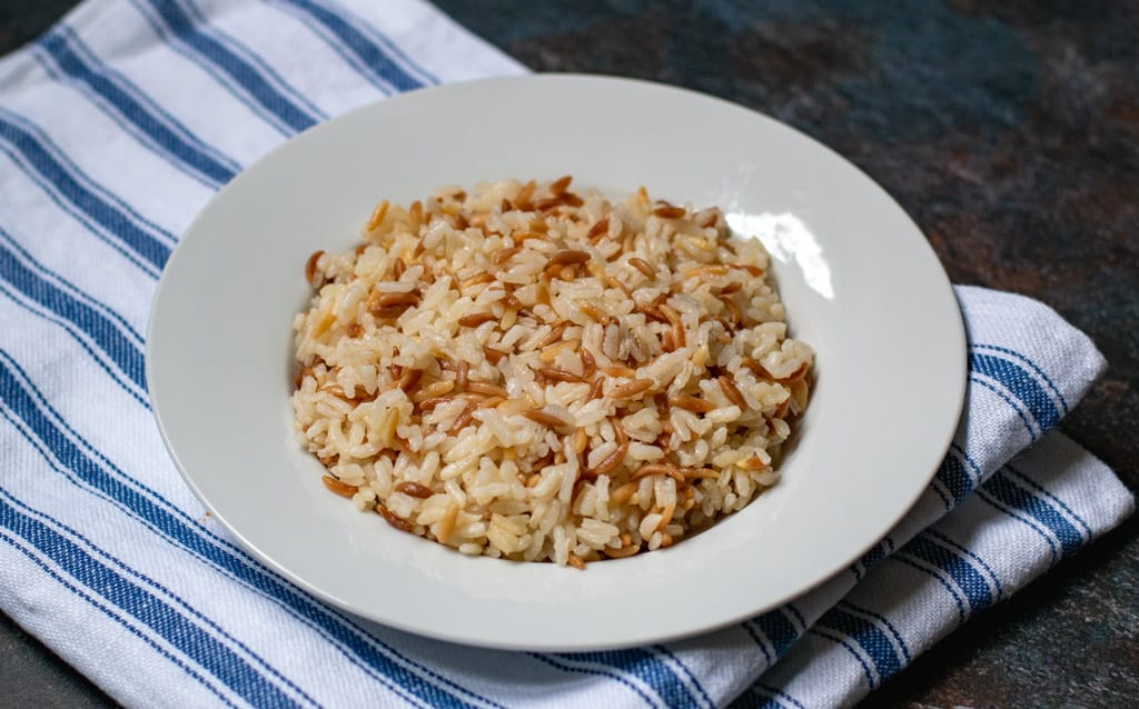 turkish rice pilaf with orzo recipe