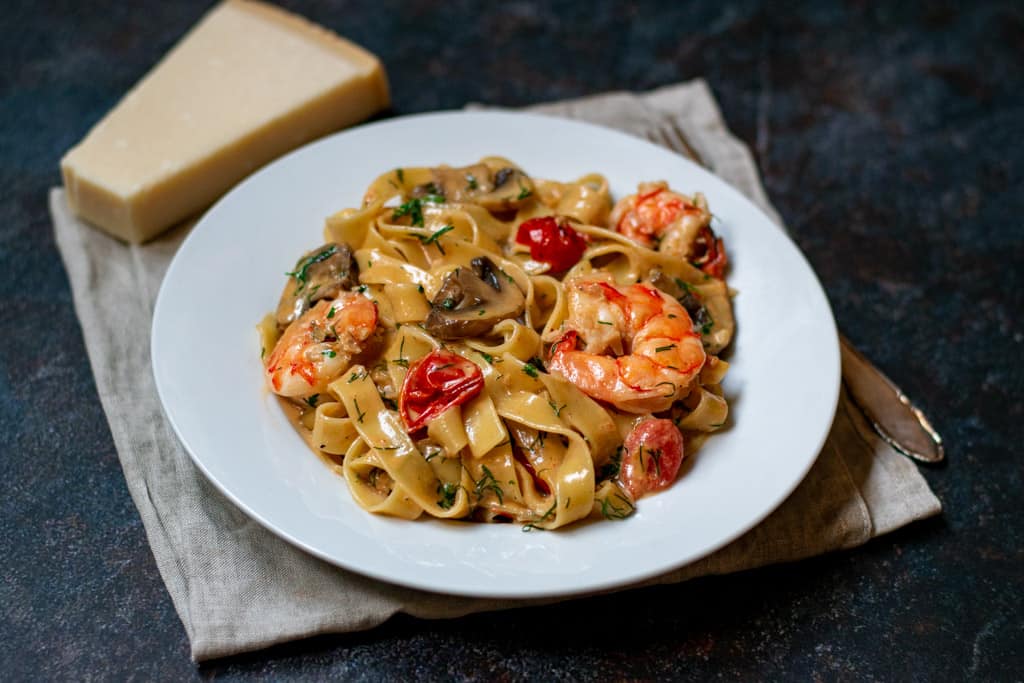 creamy prawn pasta recipe