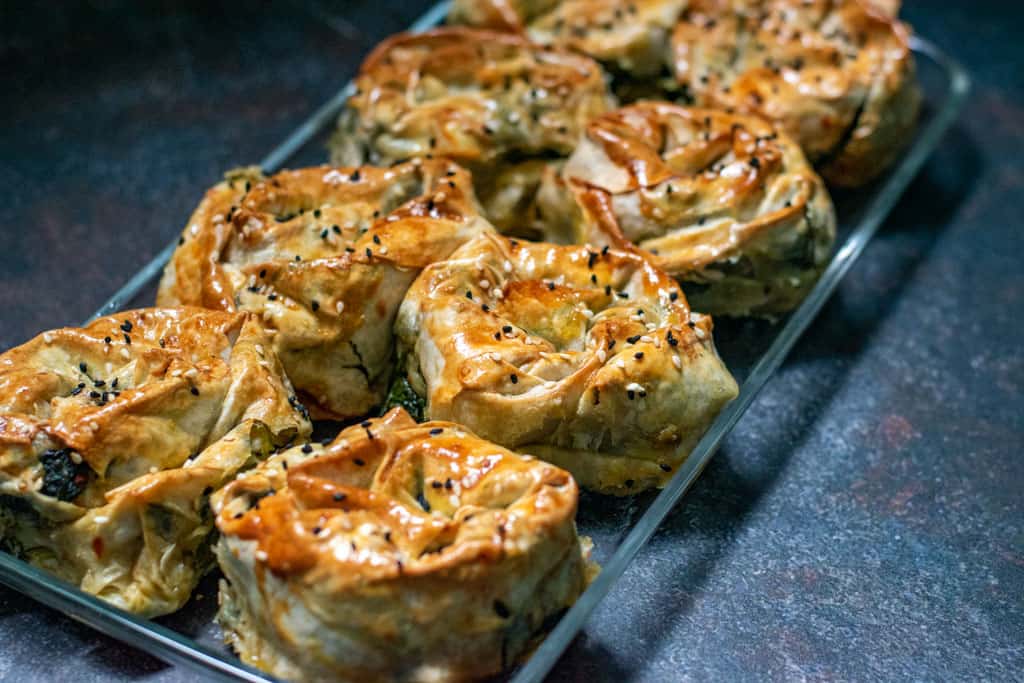 Turkish spinach borek recipe