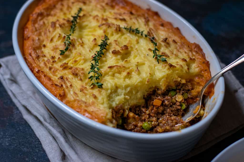 traditional cottage pie