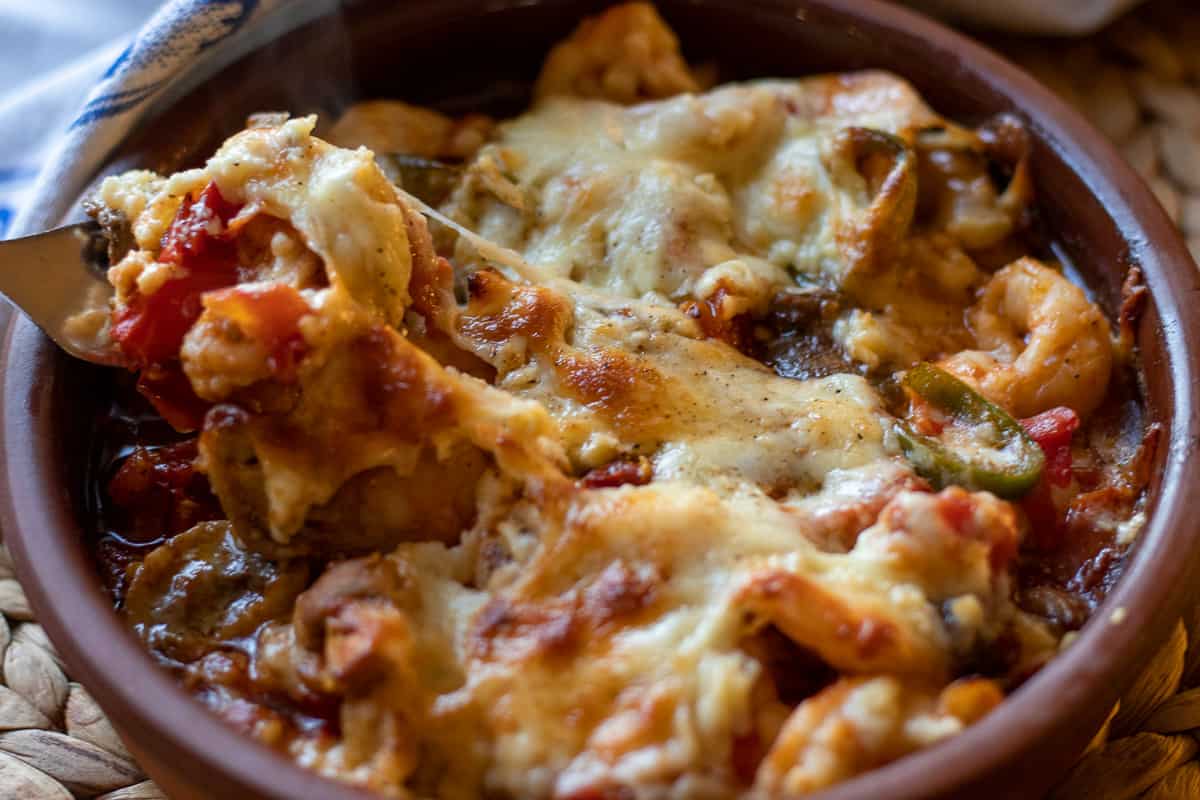 baked shrimp with cheese