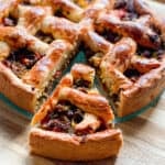 minced beef pie freshly baked