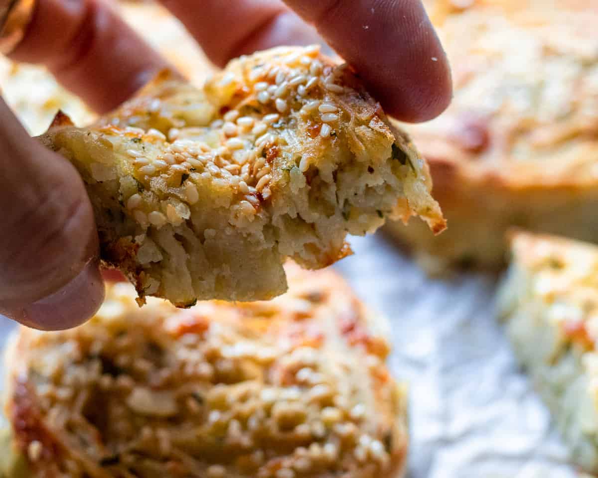 half piece of potato borek