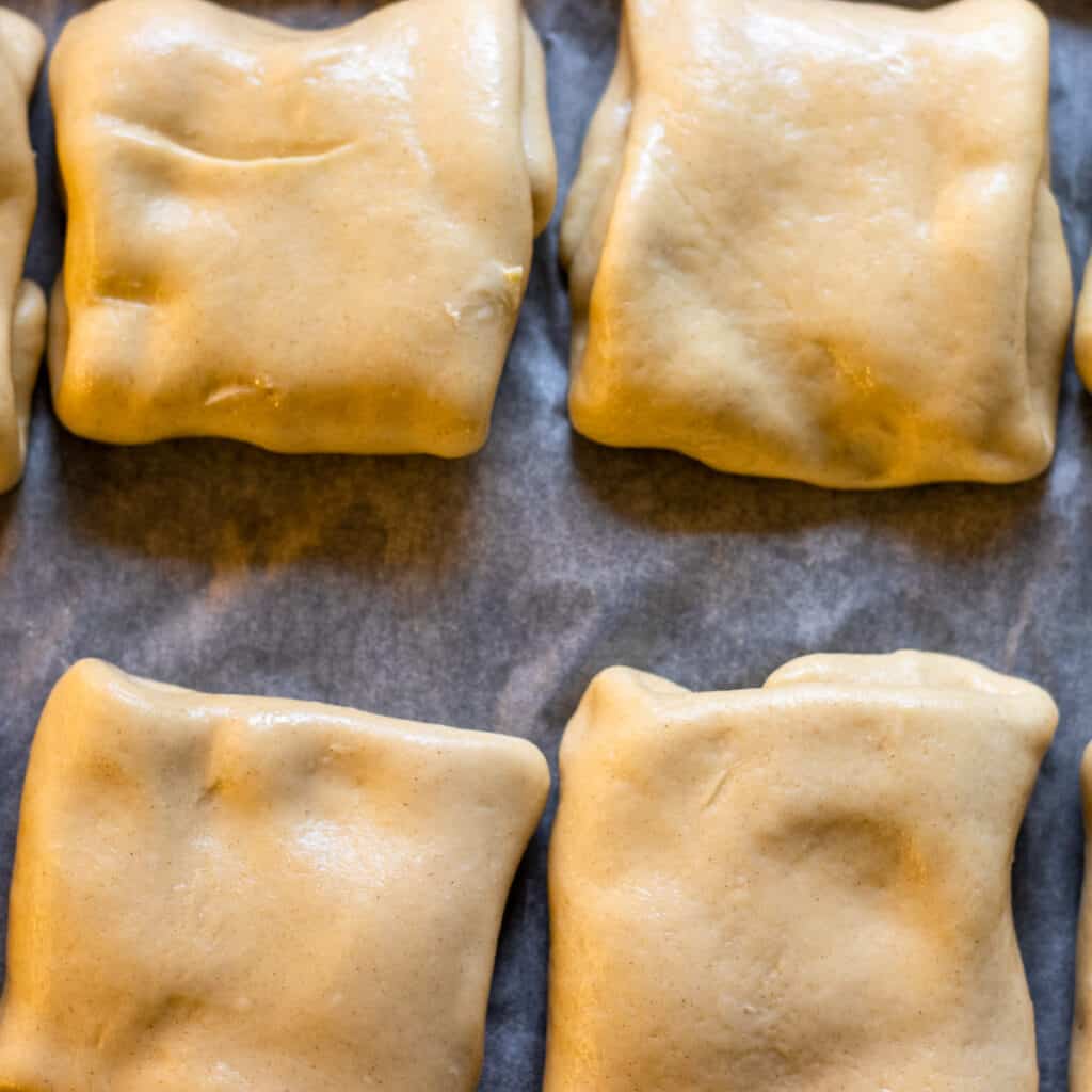 Put them on a tray and refrigerate for 15 mins