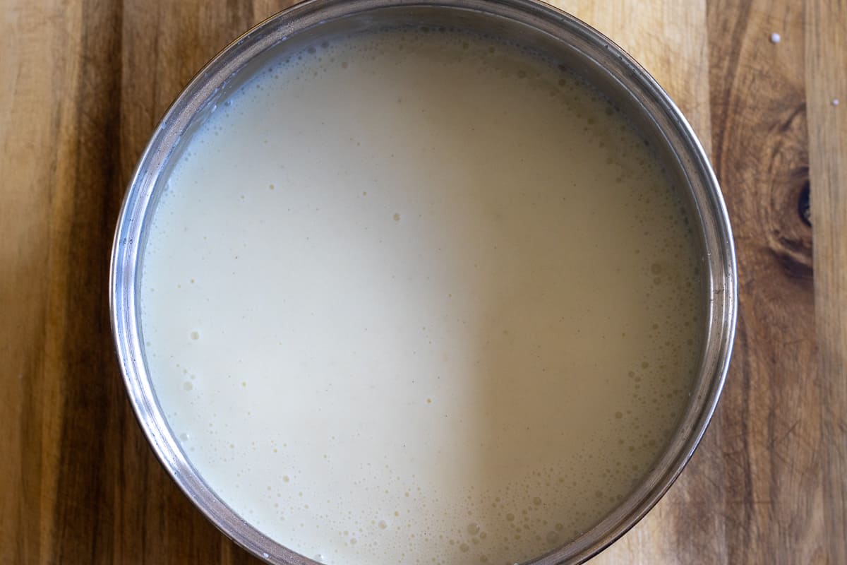 bring the mixture to a boil