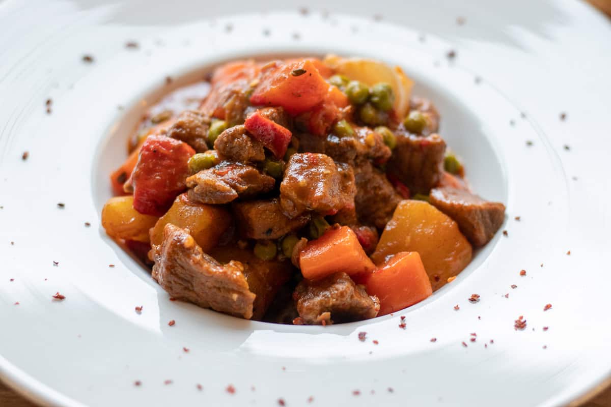 a portion of orman kebabi