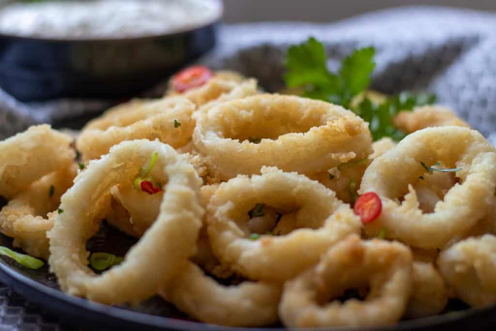 fried calamari rings