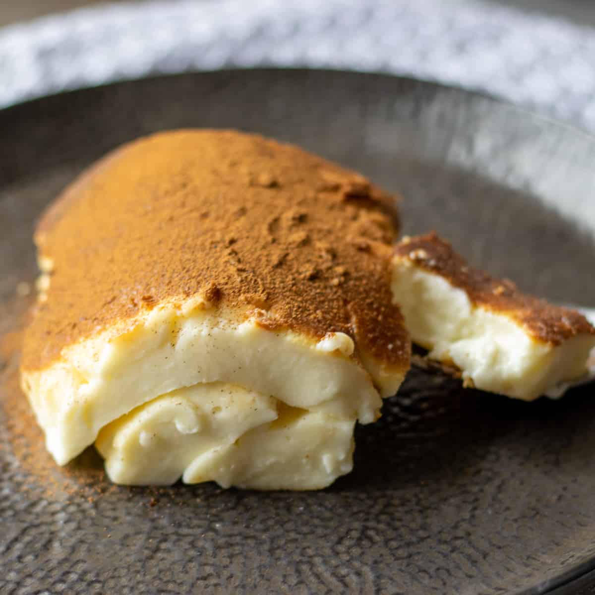 a portion of kazandibi