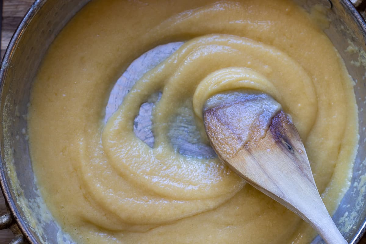 stirring the mixture until nicely combined