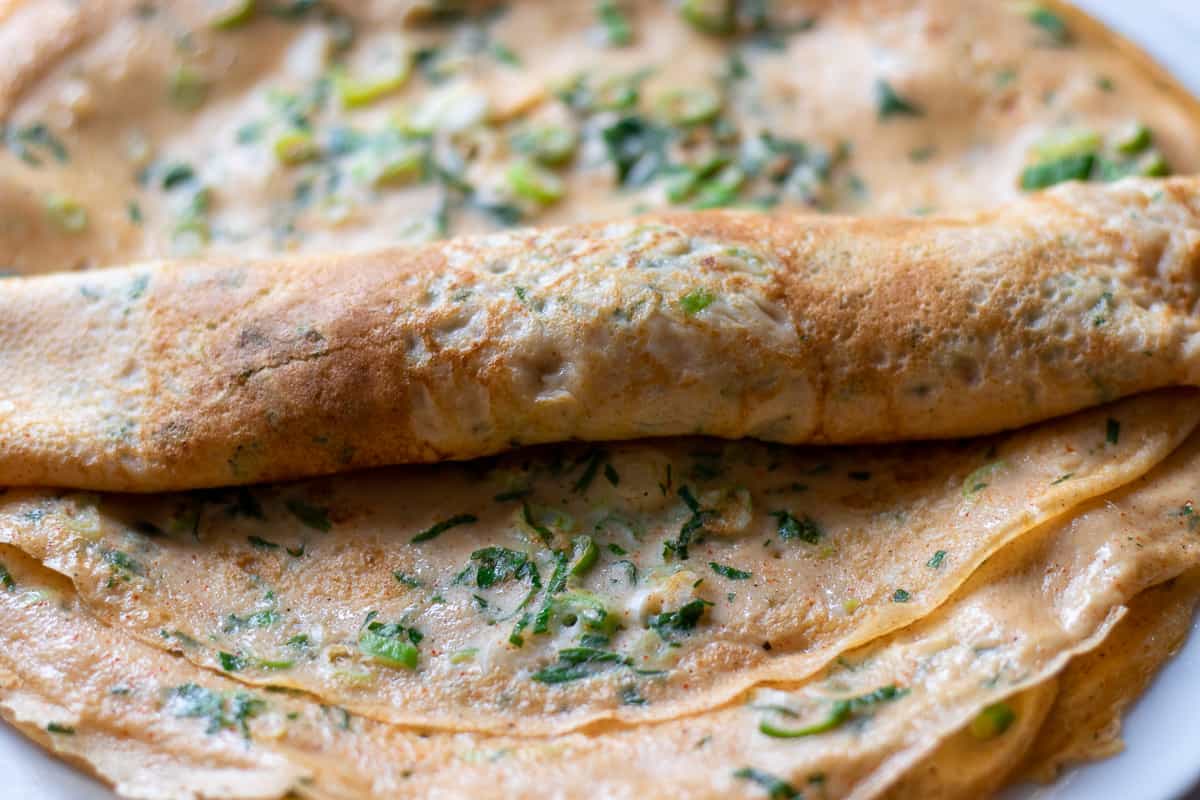 kaygana wrapped like a crepe