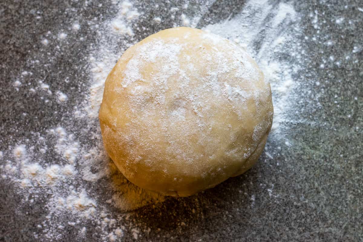 I of the two babka dough balls