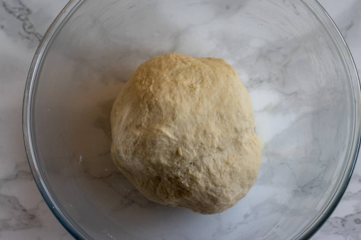 the dough for manakish flatbread