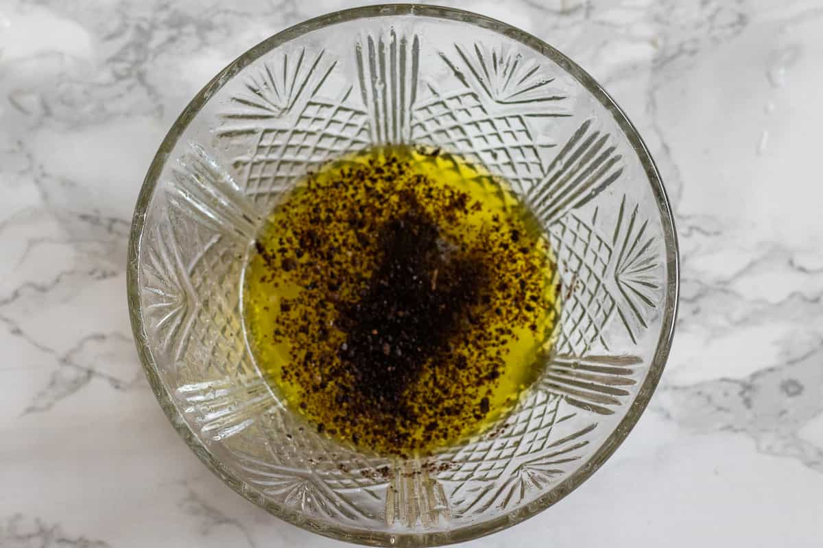 the dressing for Shirazi Salad