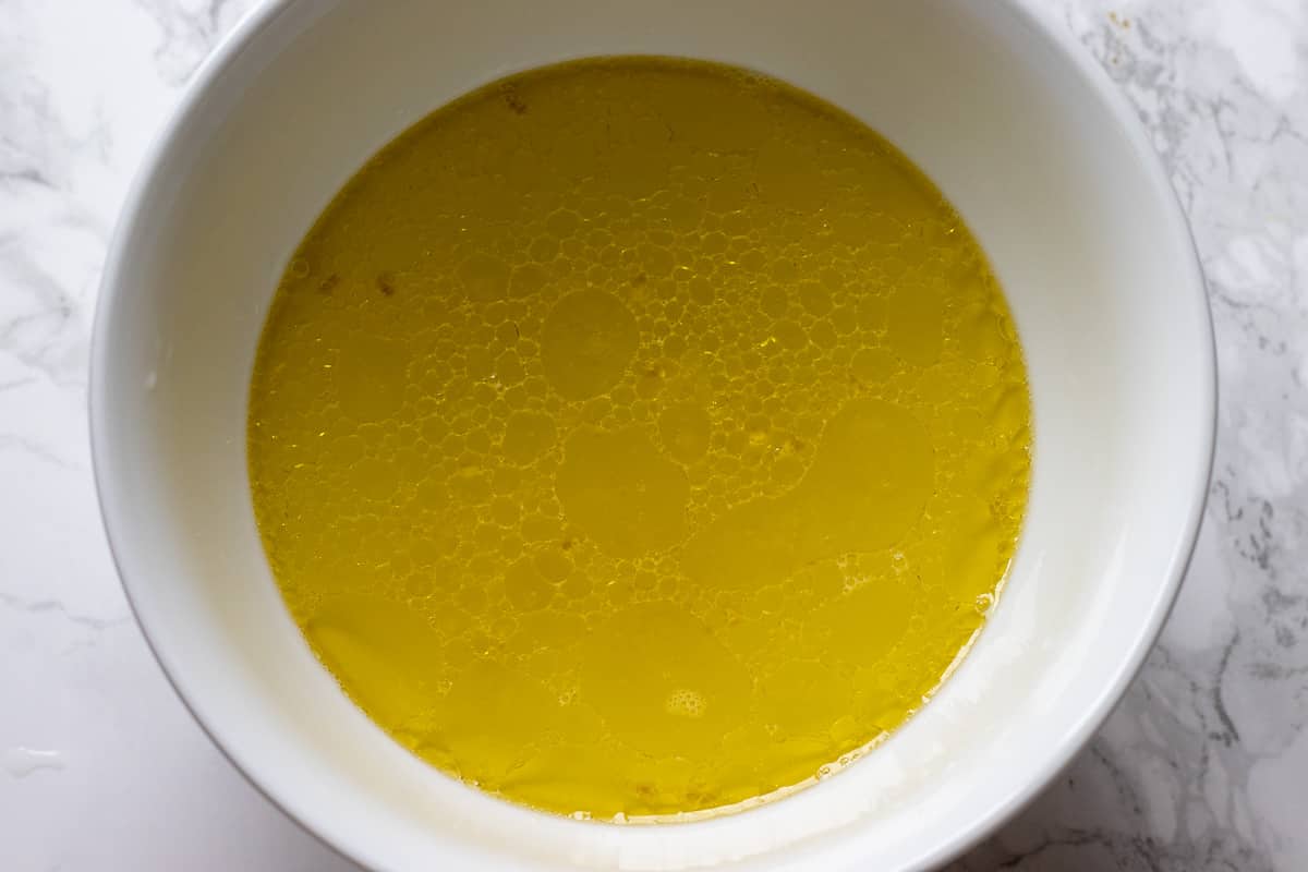 cooking liquid for Zeytinyagli enginar - stuffed artichokes