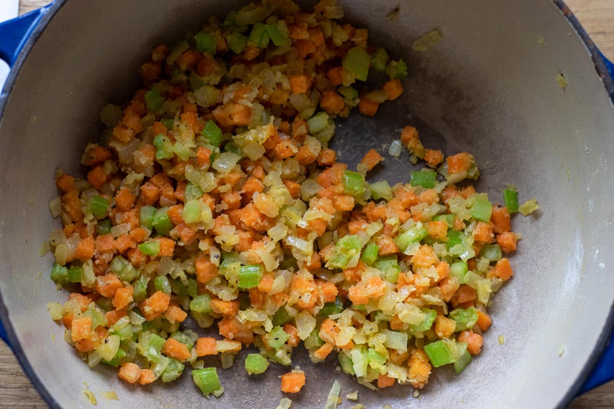 the flour is cooked until the raw taste disappears