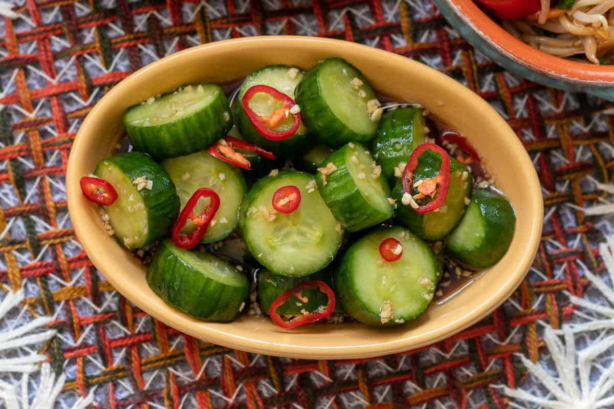 asian din tai fung cucumber salad
