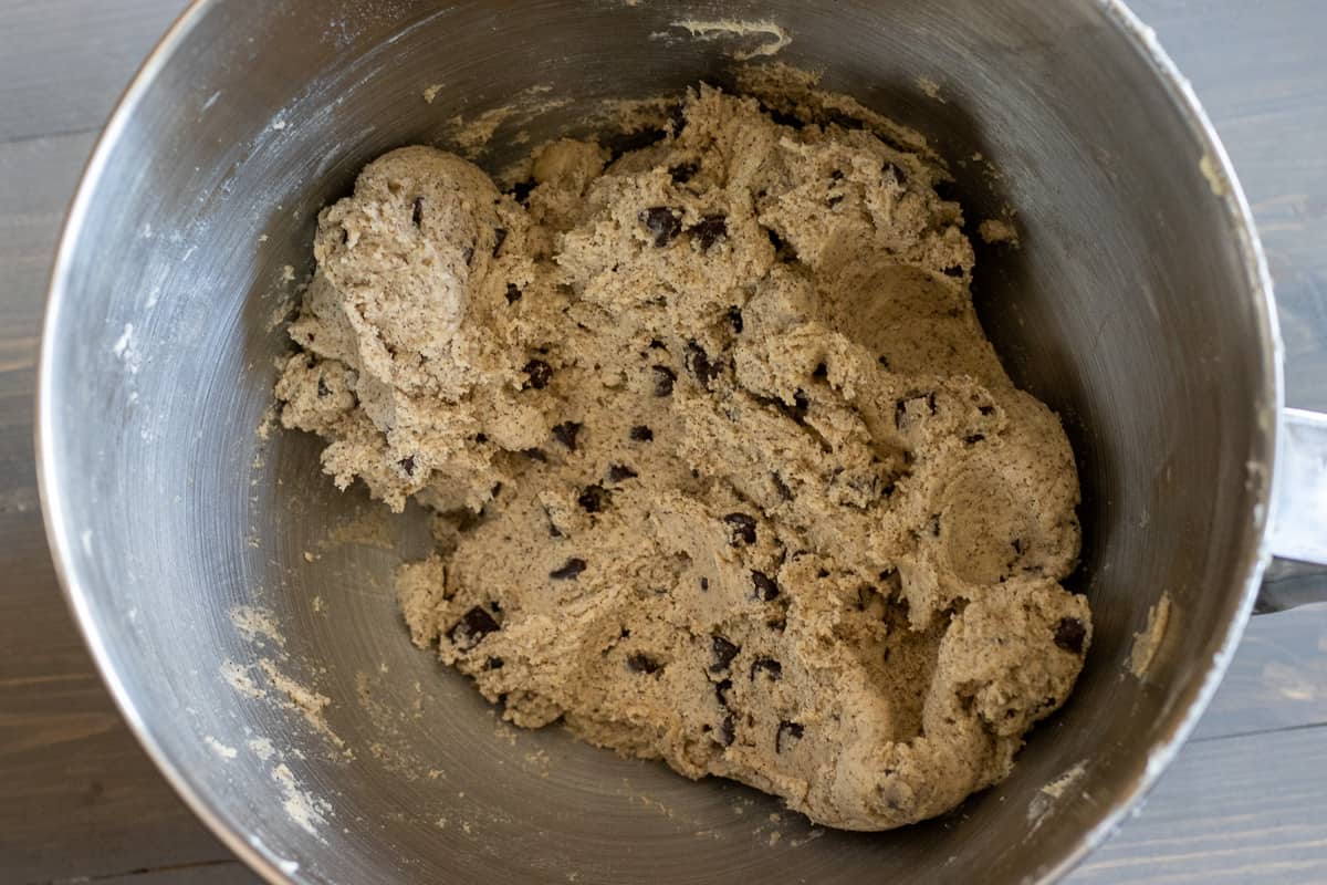 Chocolate chip cookie dough