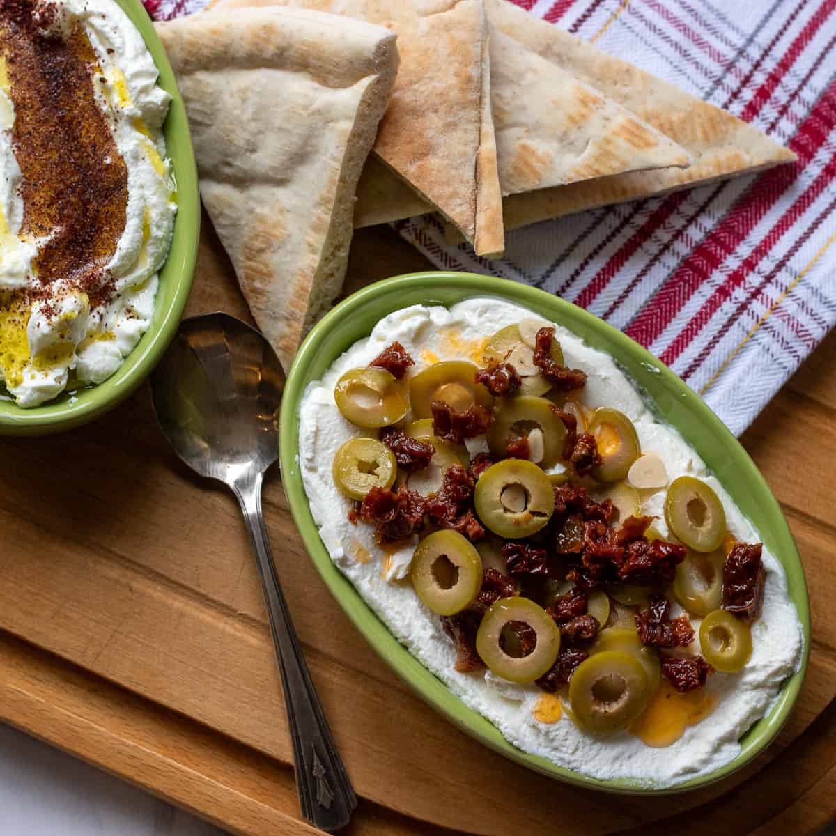 homemade labneh cheese
