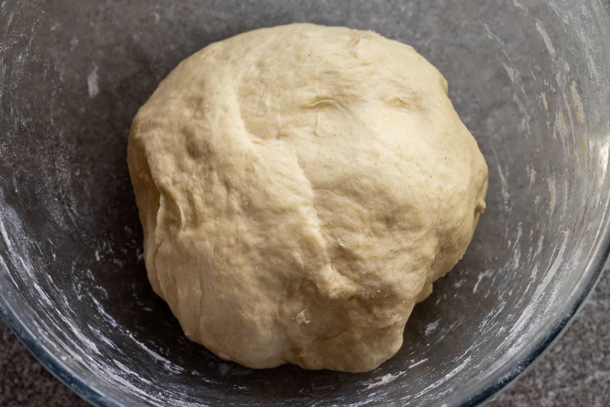 fatayer dough before proofing