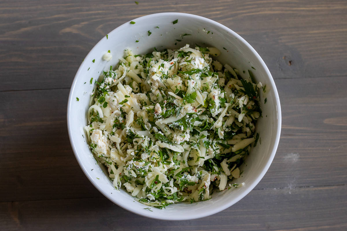 cheese filling for fatayer homemade Lebanese pies
