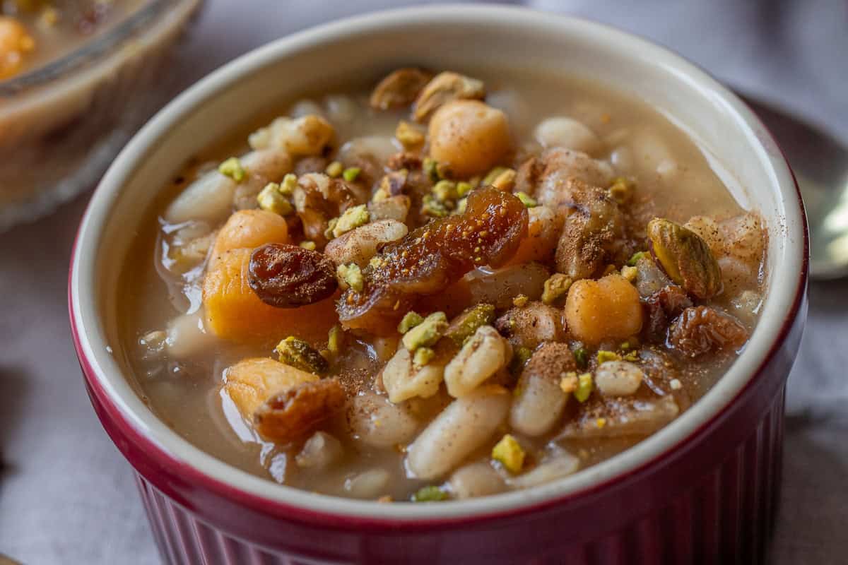 a portion of ashore served in a ramekin