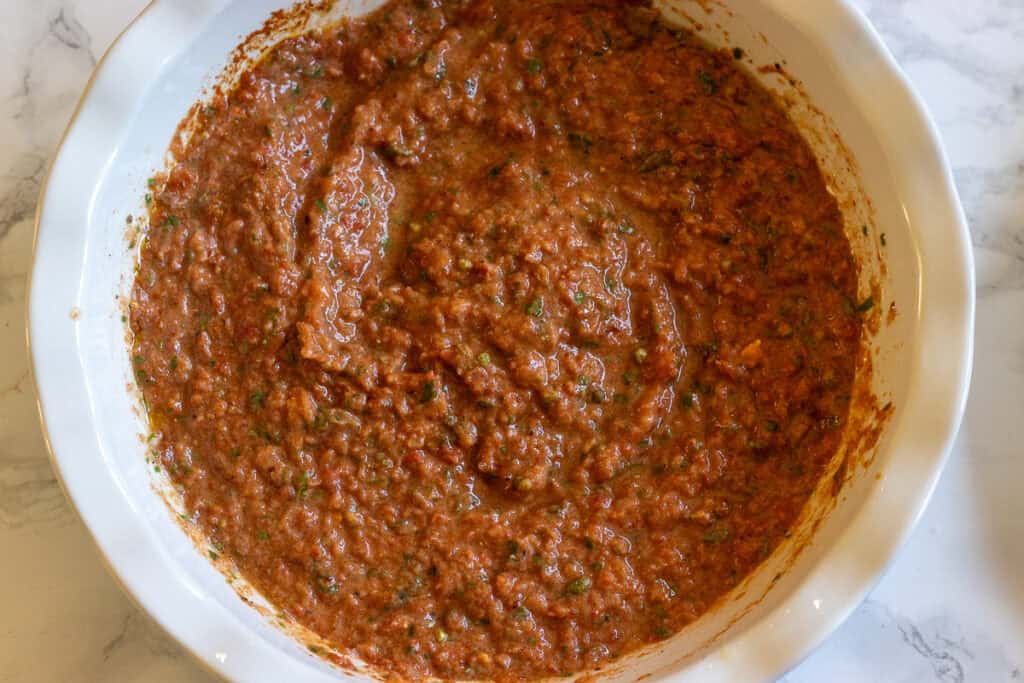 the marinade for chicken Doner Kebab - tavuk doner recipe
