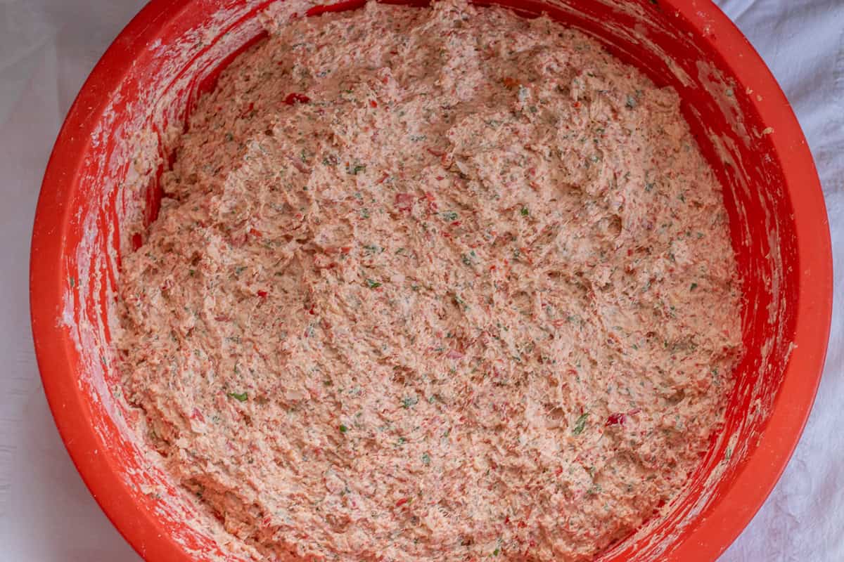 tarhana mixture is ready for fermentation process