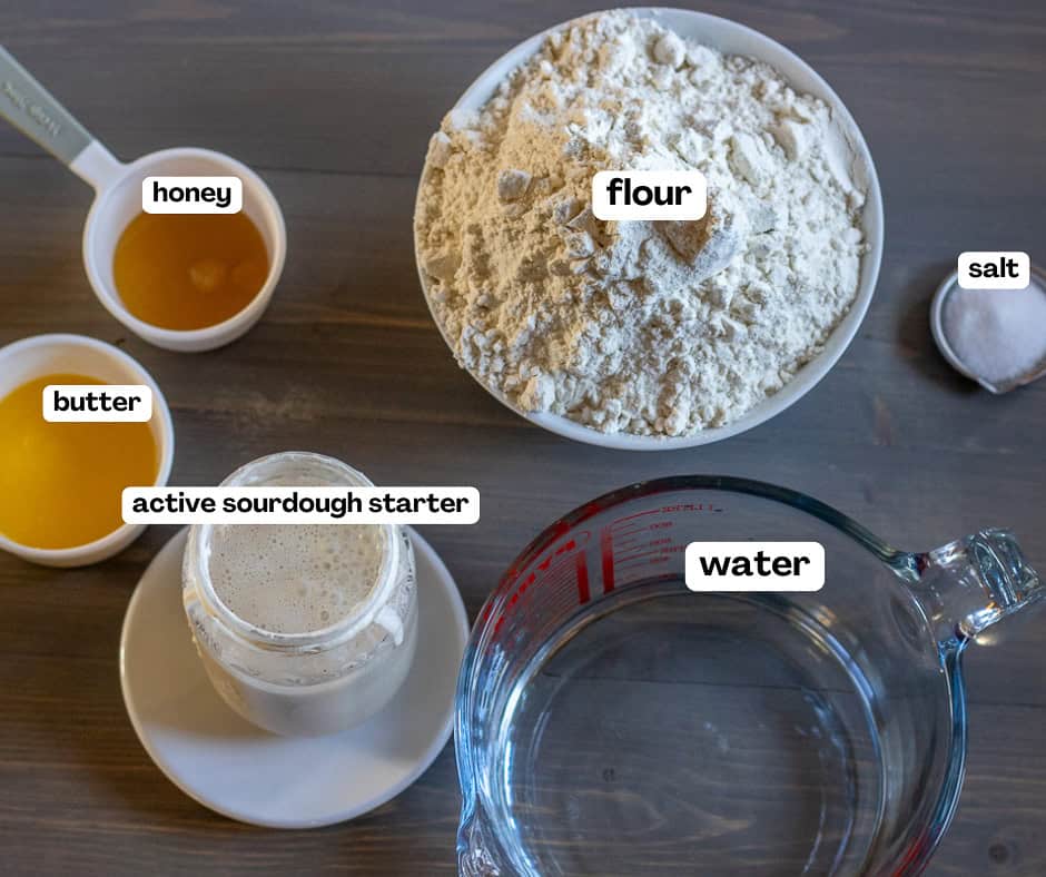 Ingredients for the recipe.