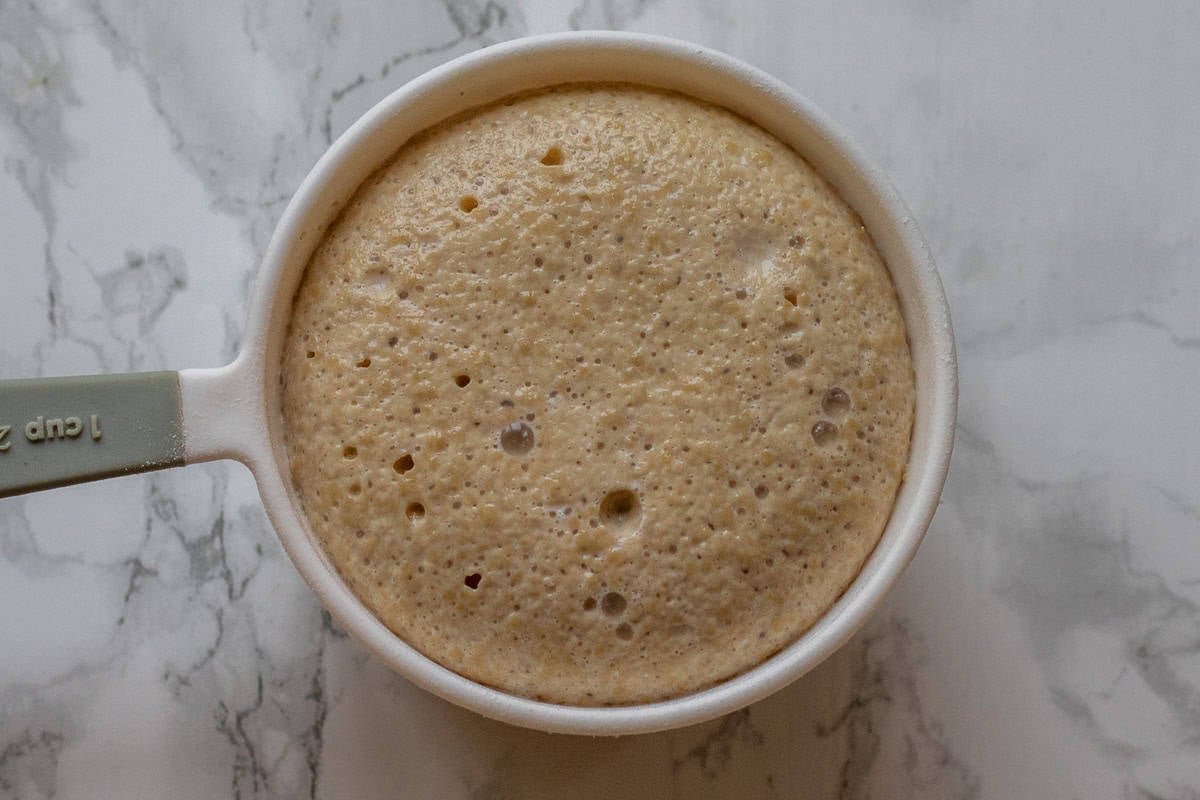 sugar, yeast and milk