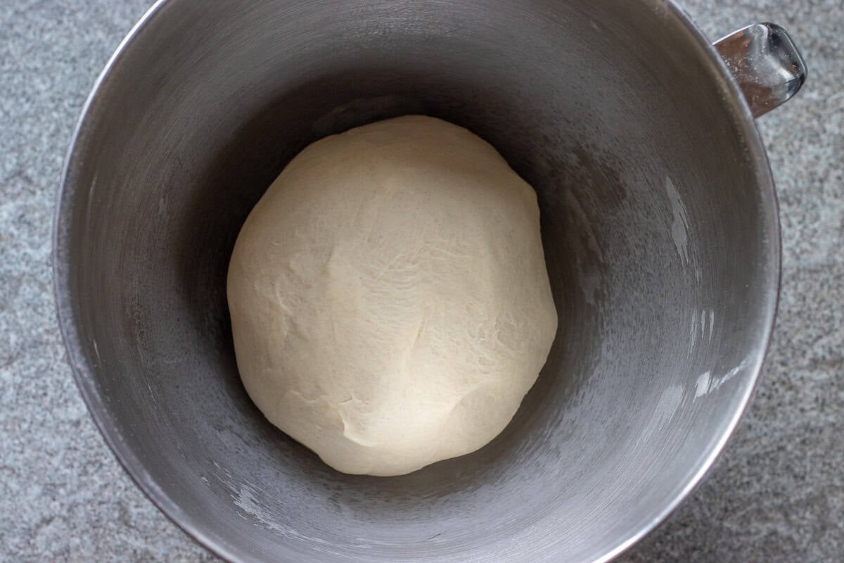 the dough for butterzopf